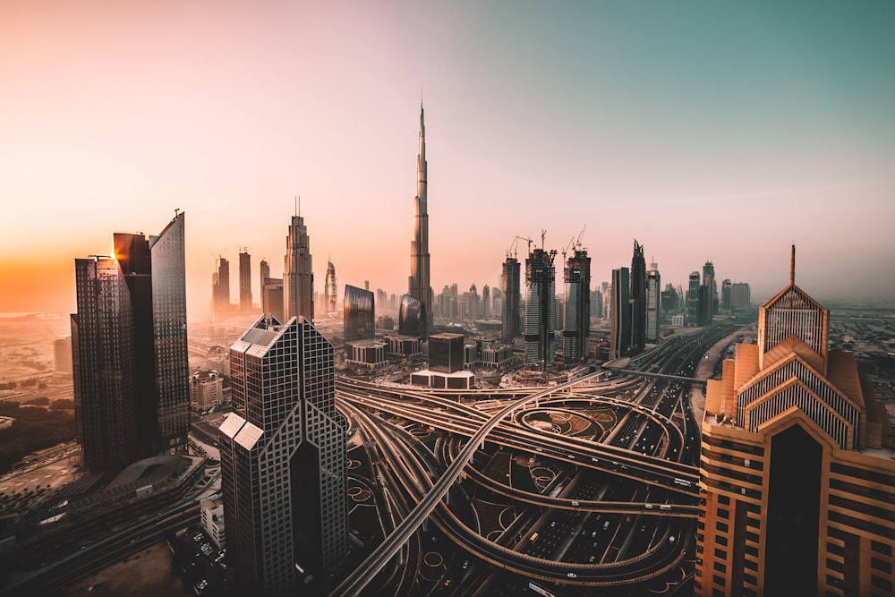 Dubai skyline - Al-Rakhis construction projects